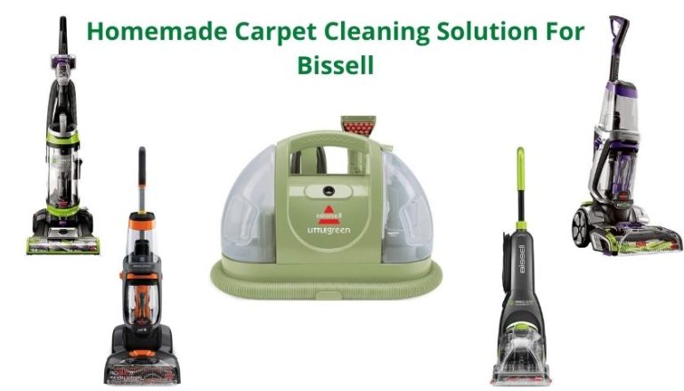 Homemade Carpet-Cleaning Solution For Bissell