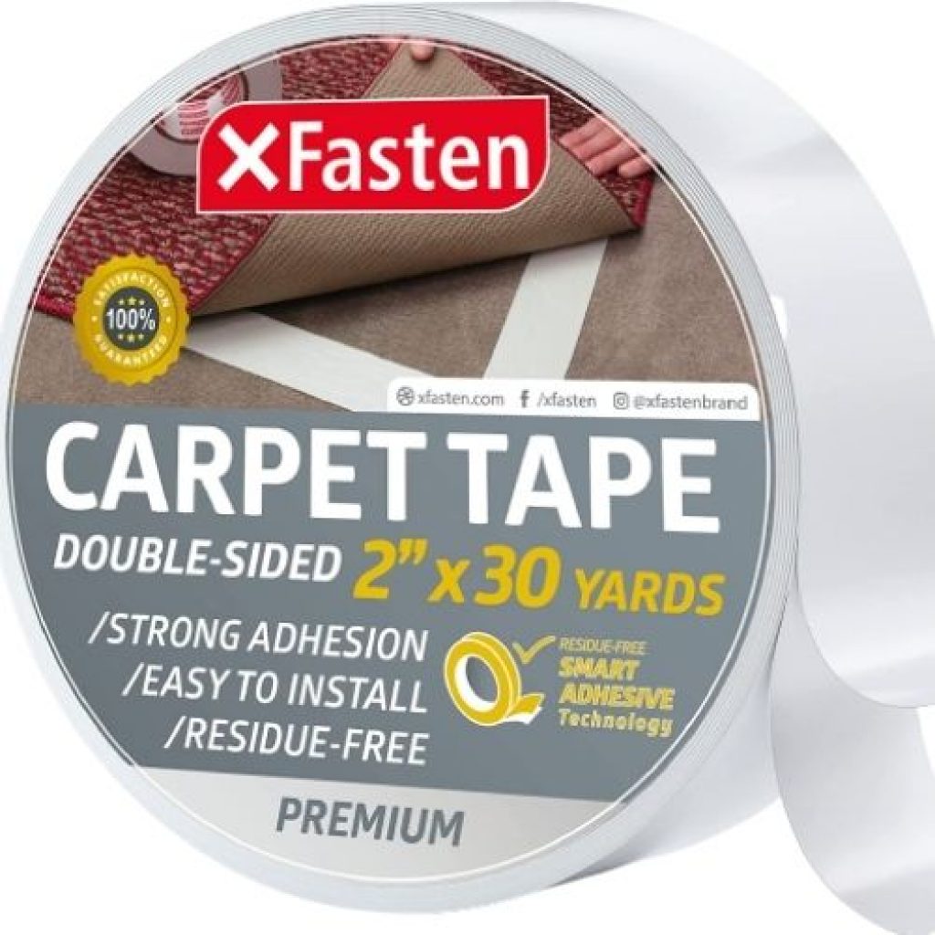 XFasten Double Sided Carpet Tape